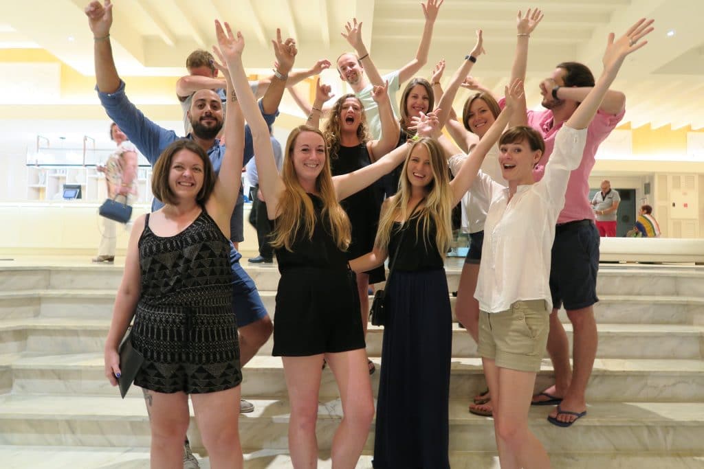 Tenerife blog trip crew