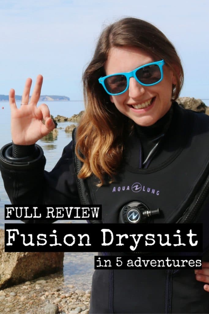 Full Review Fusion Drysuit in 5 scuba diving adventures