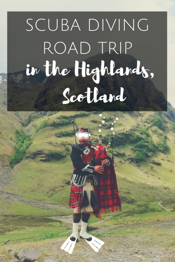 My Ultimate Scuba diving Road trip in the Highlands Scotland