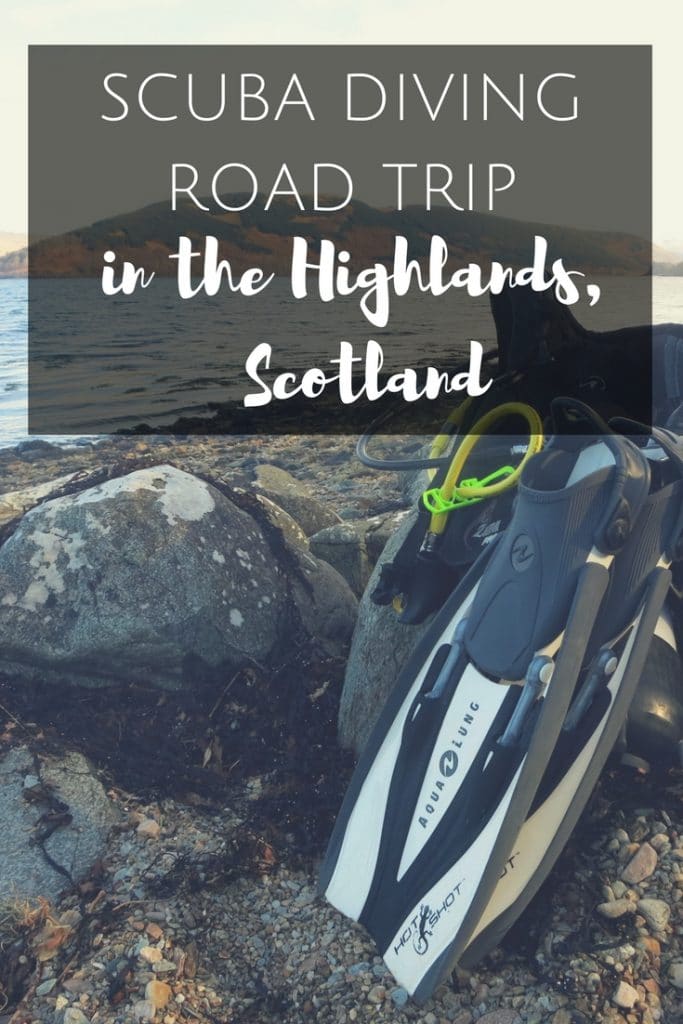 My Ultimate Scuba diving Road trip in the Highlands Scotland