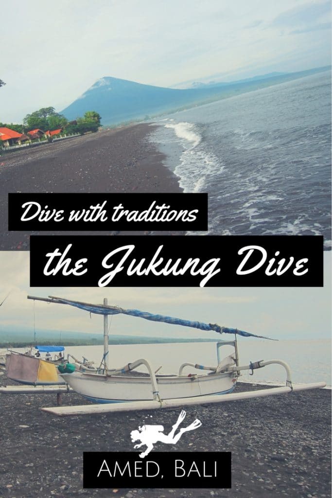 Dive with traditions - jukung dive amed Scuba diving Bali Indonesia