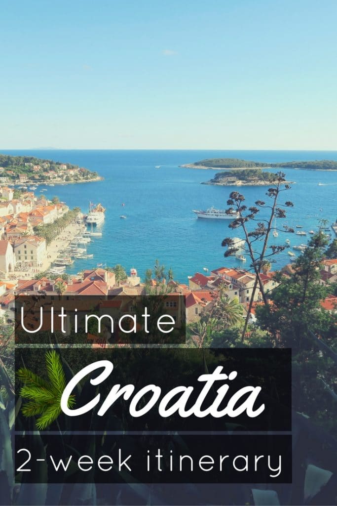 Ultimate Croatia 2 week itinerary