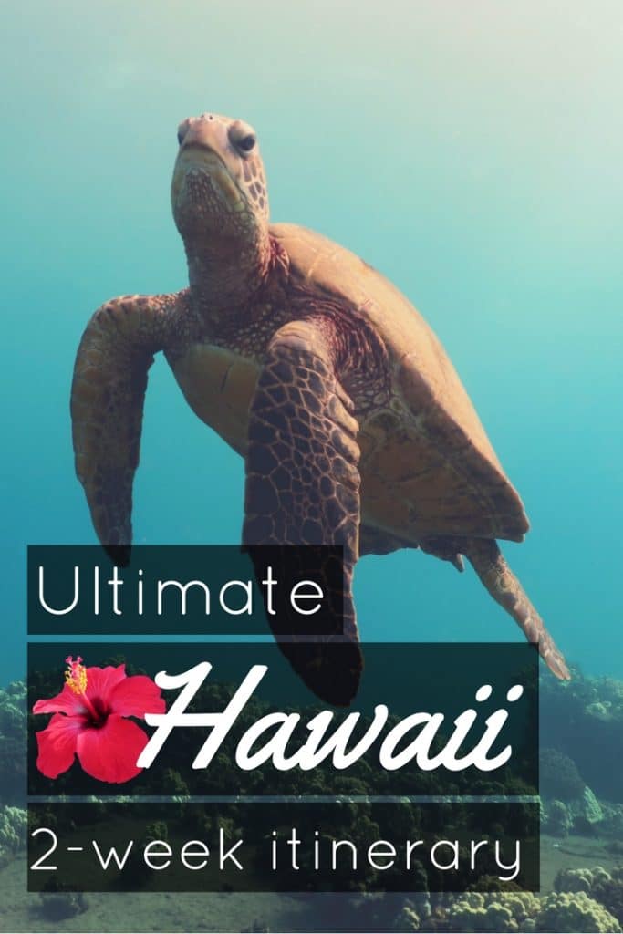 ultimate itinerary hawaii