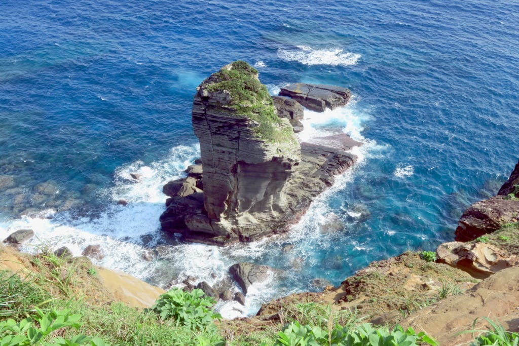 Tategami Rock Yonaguni Okinawa Japan