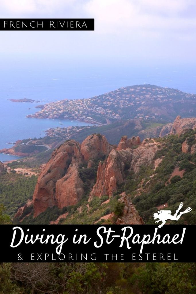 Diving in St Raphael - Exploring the Esterel - pin1