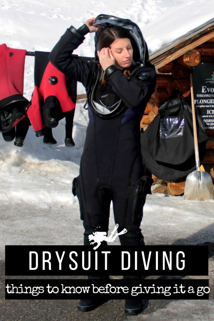 Drysuit diving - things to know before giving it go