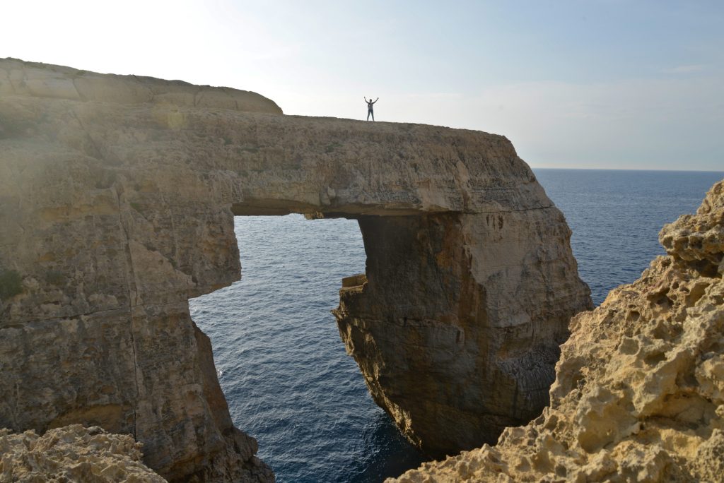 Wied il-Mielaħ "new azure" Window - Gozo