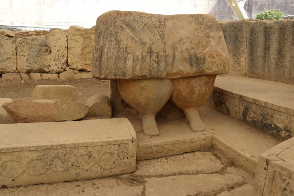 Ħal-Tarxien megalithic temple - Malta