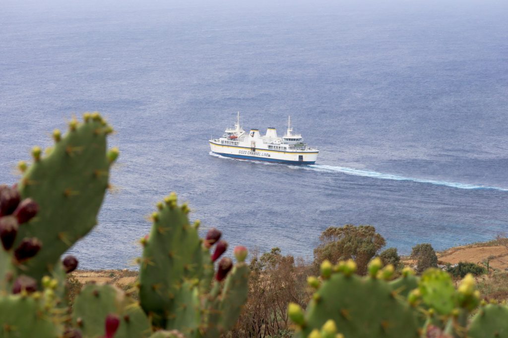 Ferry between Malta and Gozo
